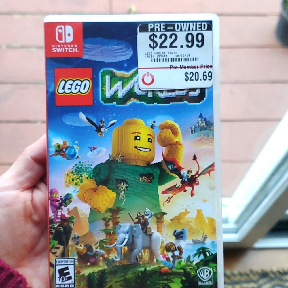 Lego World's Nintendo switch game